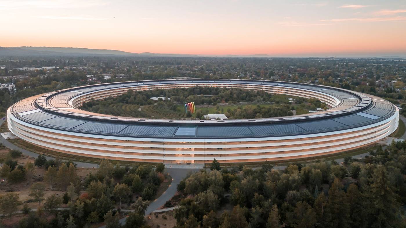 Apple headquarters exterior