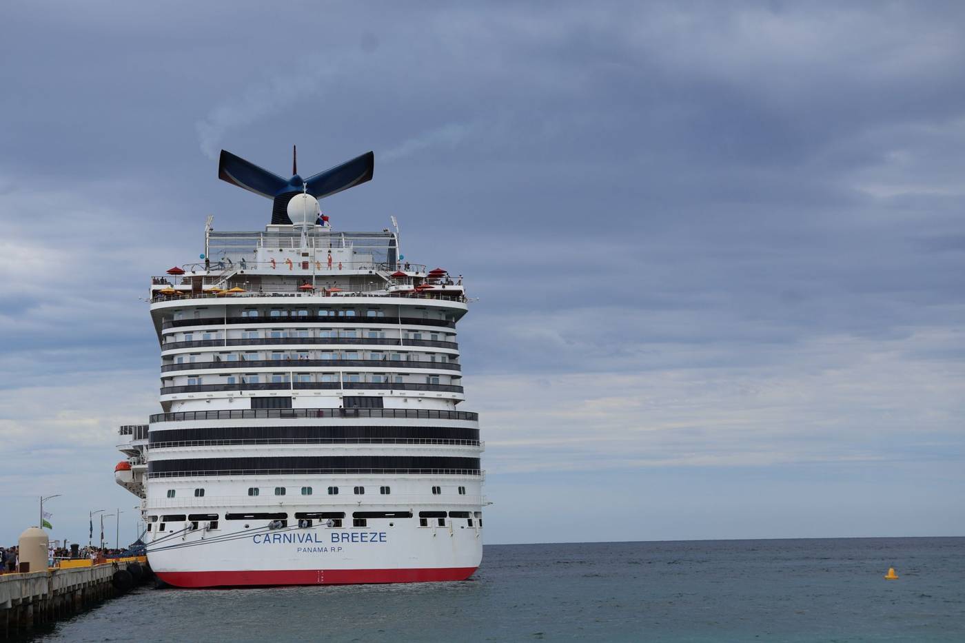 Carnival cruise ship ocean