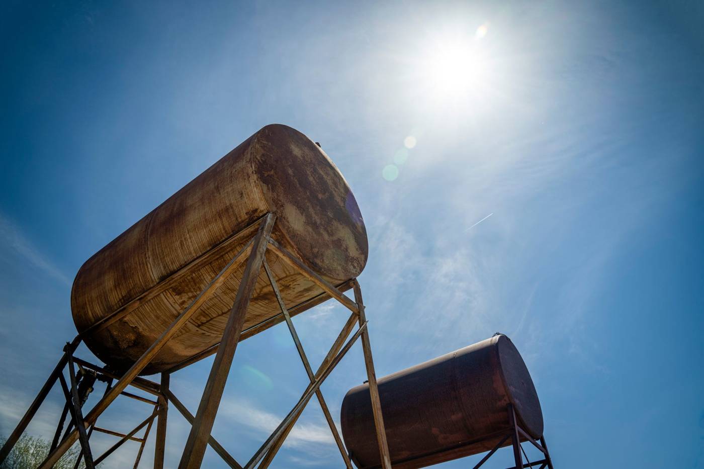 Cushing oklahoma oil storage tanks
