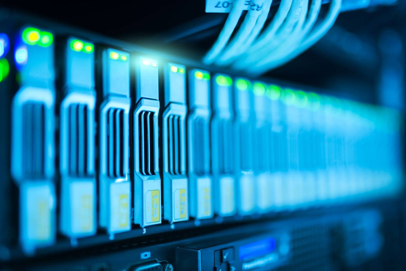 Data center server racks