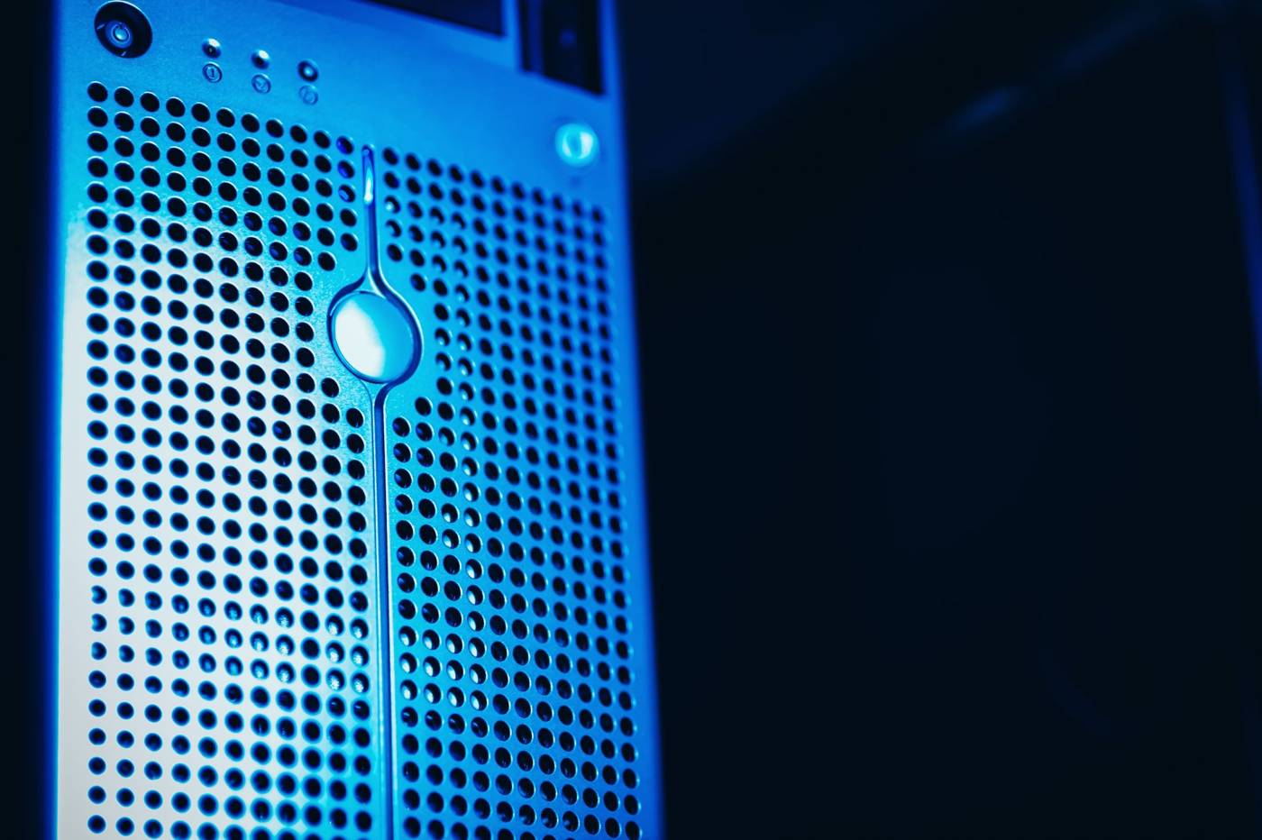 Data center servers night
