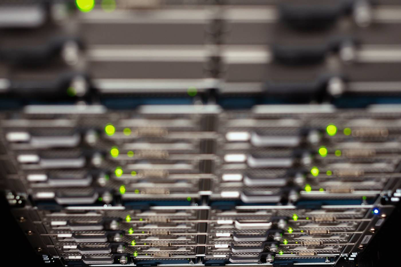 Google data center servers