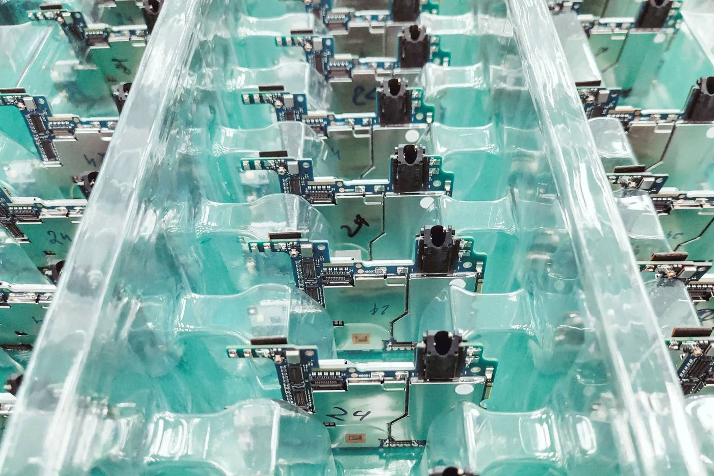 Micron semiconductor fab interior