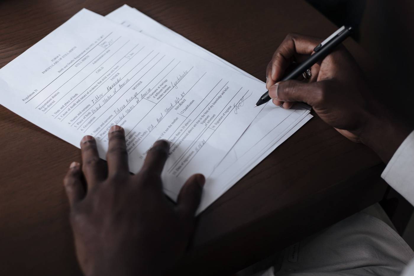 Presidential financial disclosure documents