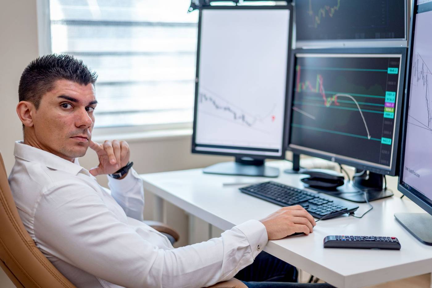 Stock market analyst screens