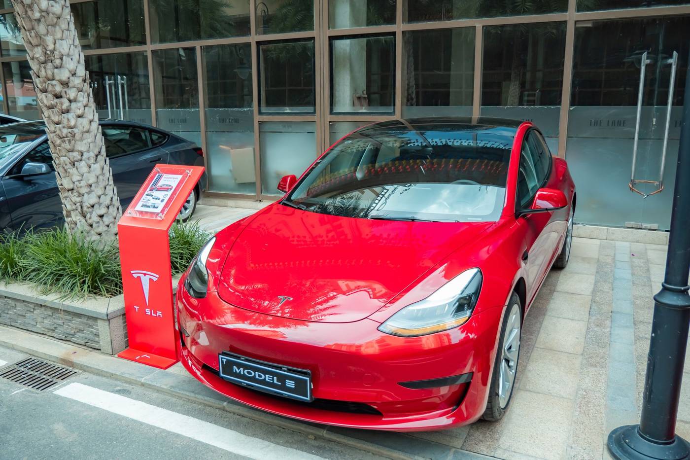 Tesla factory exterior