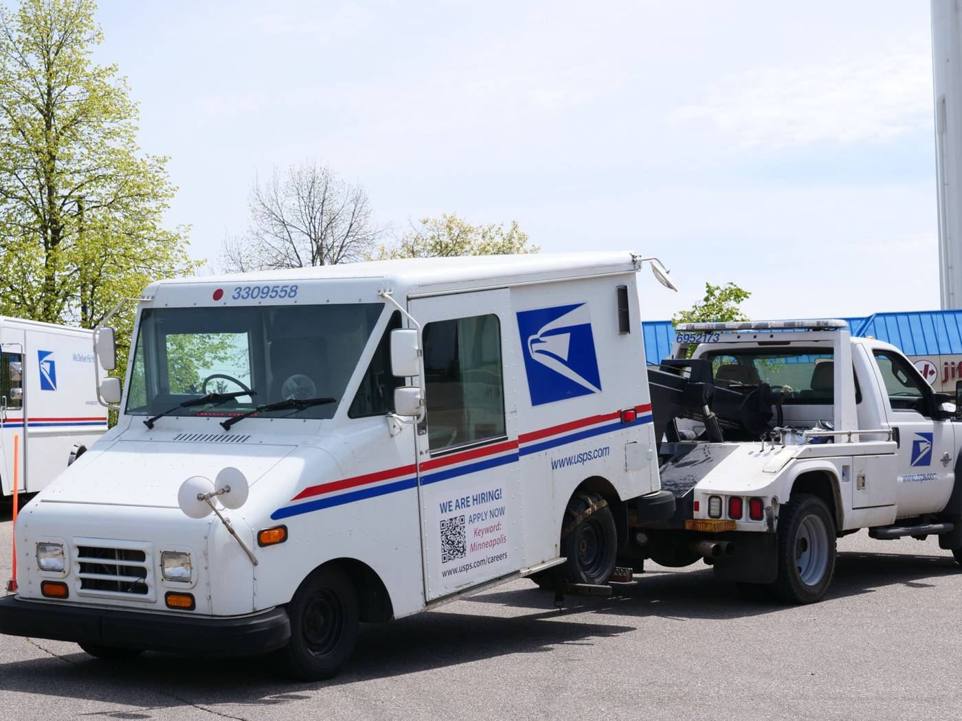 Us post office exterior